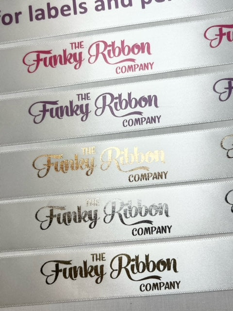 Ribbon printing colours